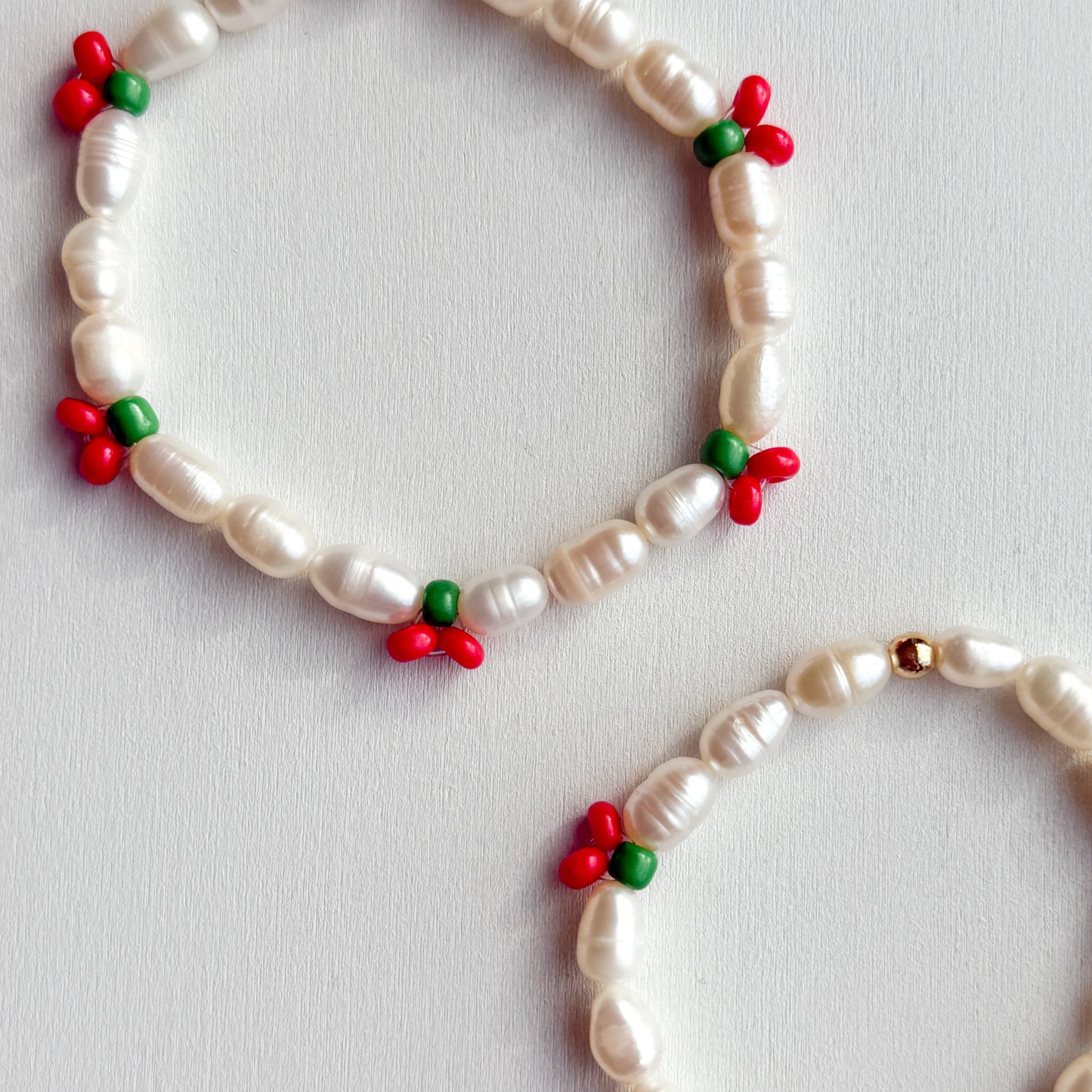 Cherry Pearl Bracelet