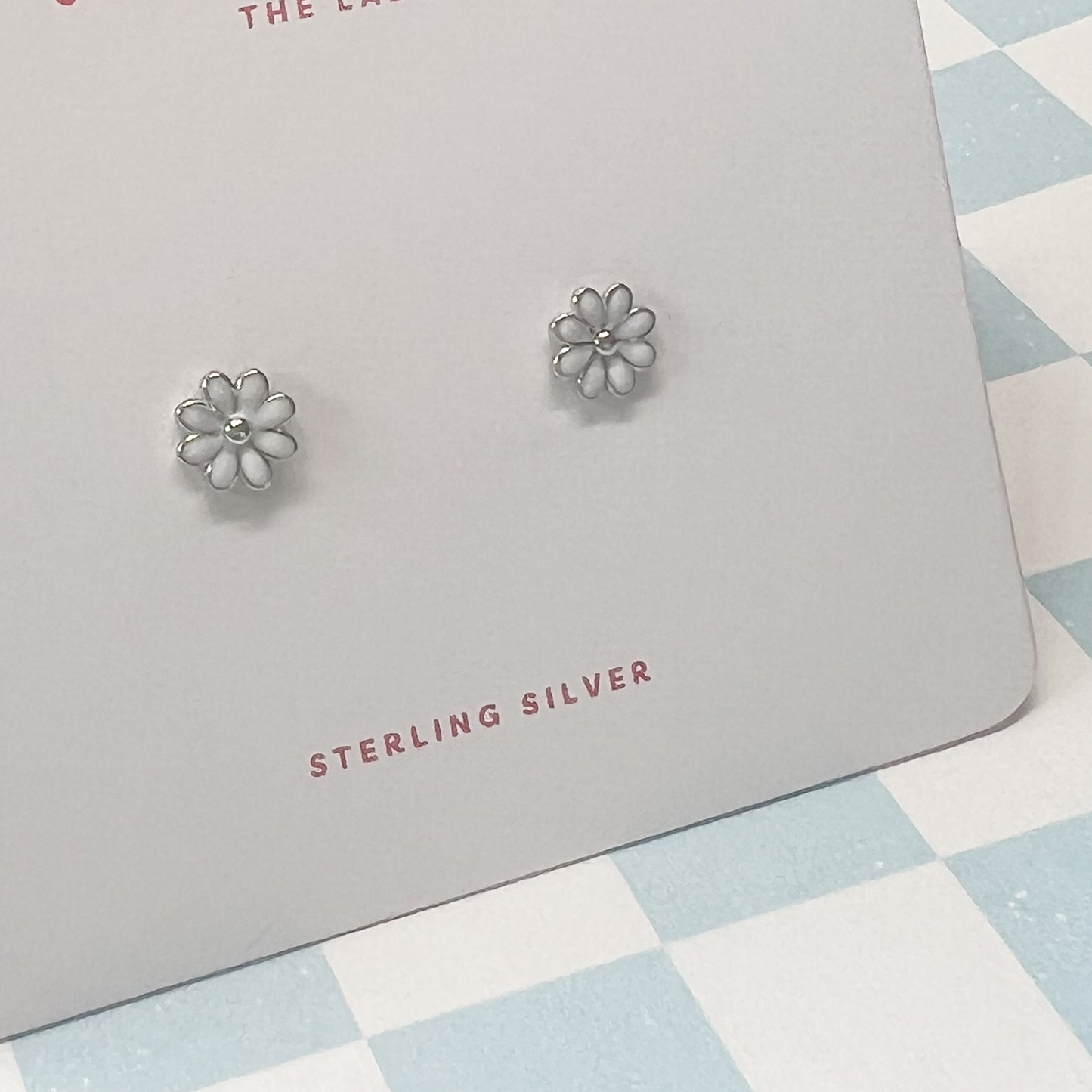 Daisy Studs - Sterling Silver