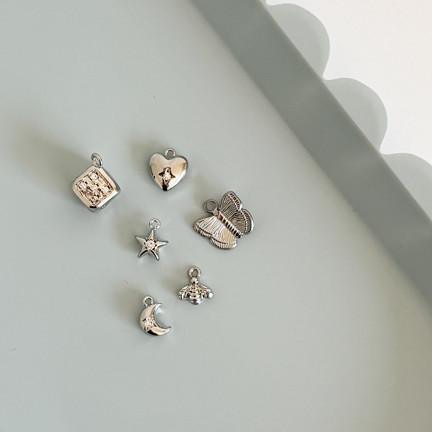 18k WGP Charms