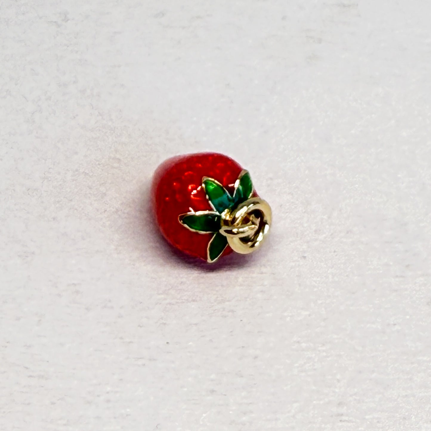 Red Strawberry Charm