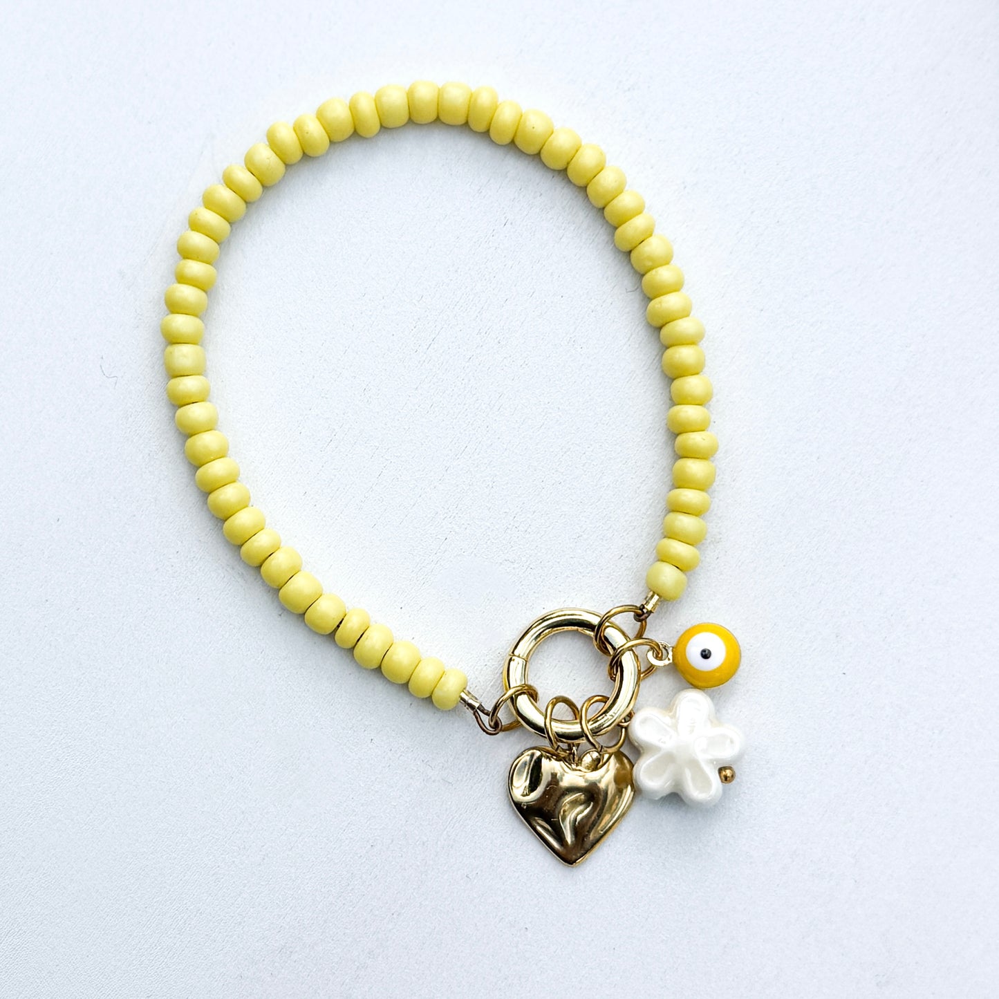 Beaded Carabiner Bracelet
