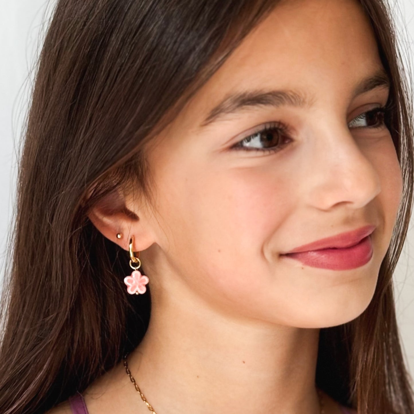 Peach Blossom Earrings