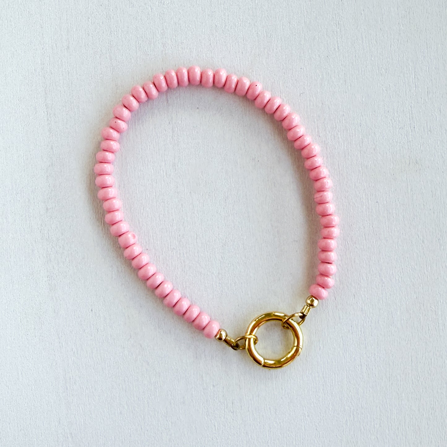 Beaded Carabiner Bracelet