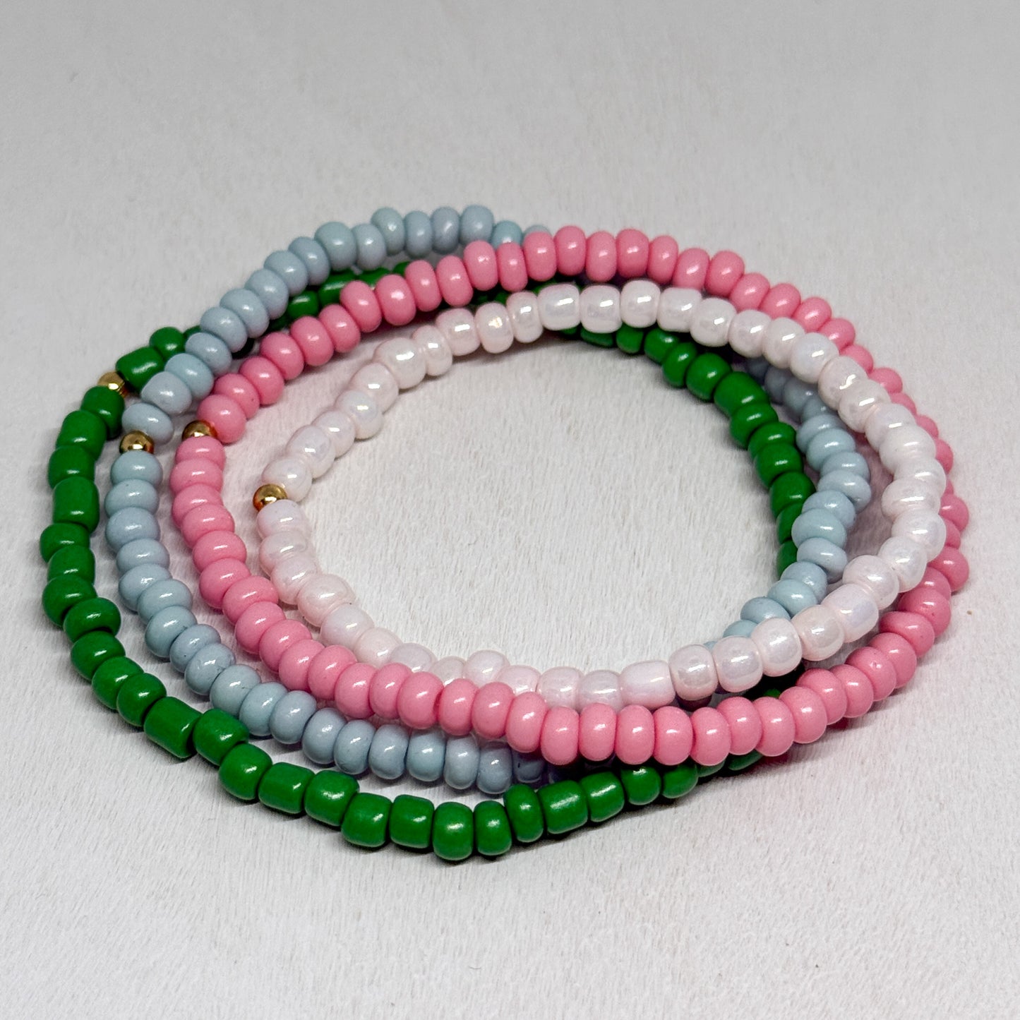 Beaded Charm Bracelet Base