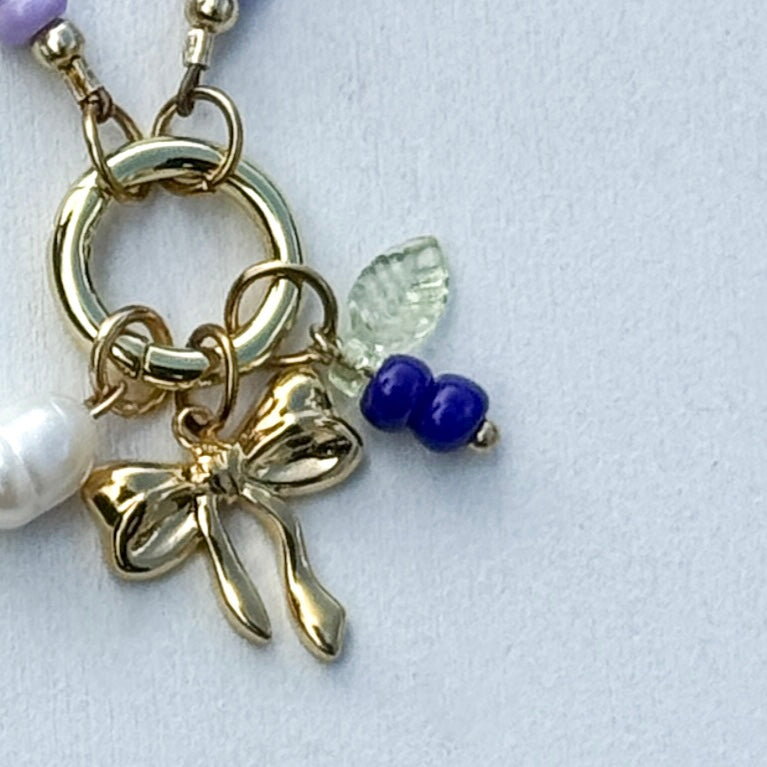 Blueberry Bead Charm