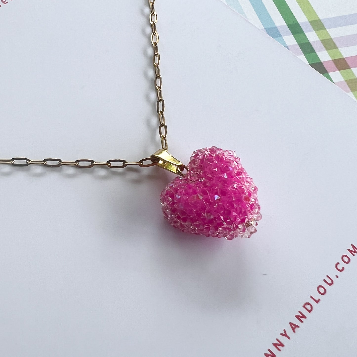 Jelly Heart Charm