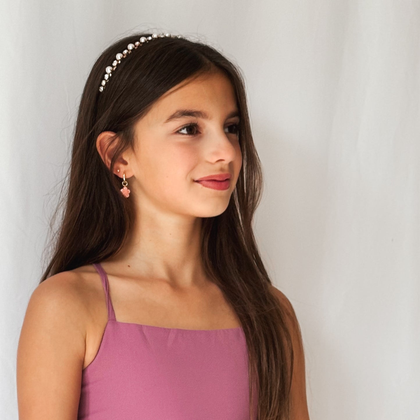 Peach Blossom Earrings