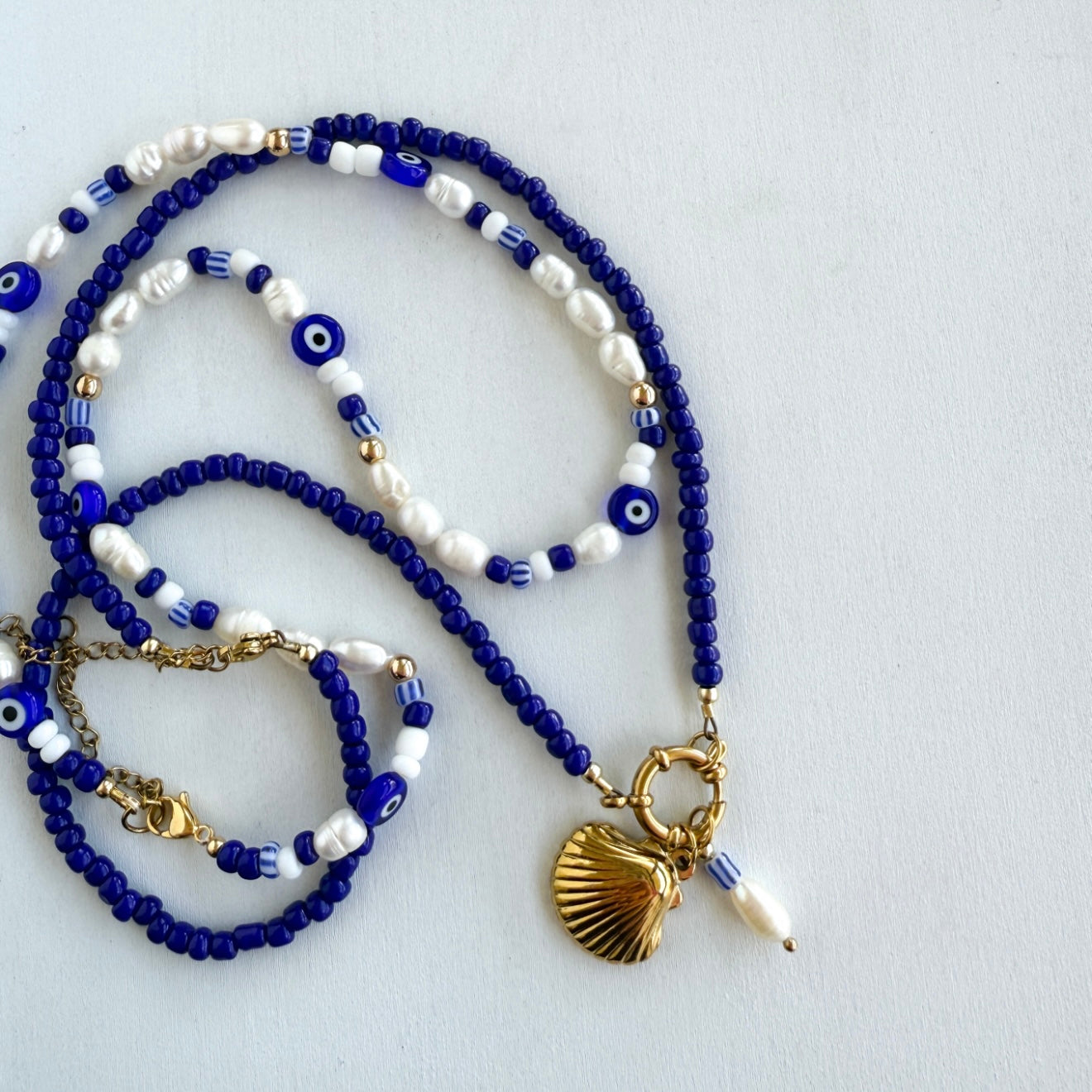 Aegean Eye Necklace