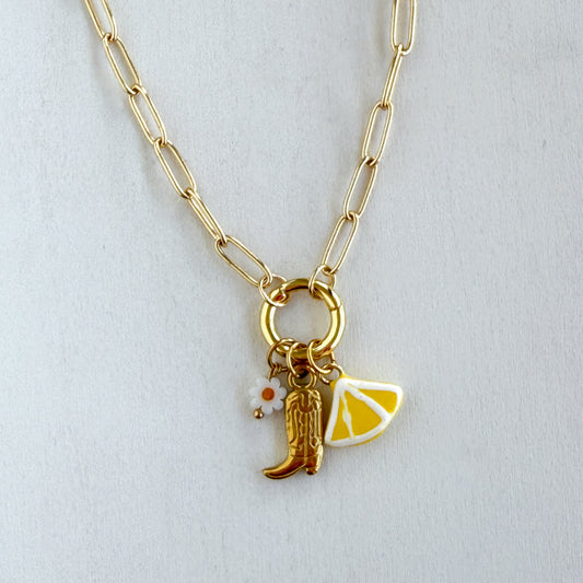Dixie Citrus Charm Necklace