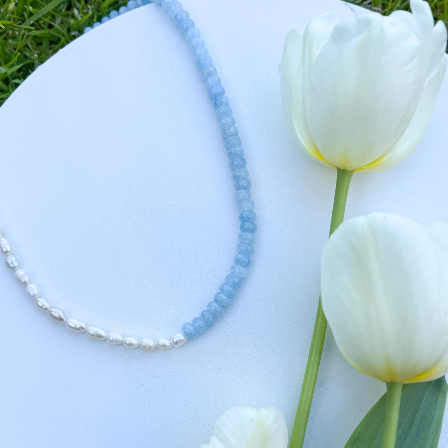 Pearl Gemstone Necklace