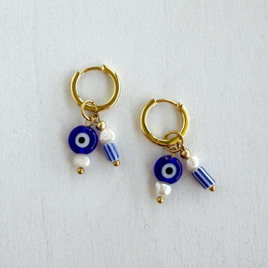 Aegean Eye Earrings