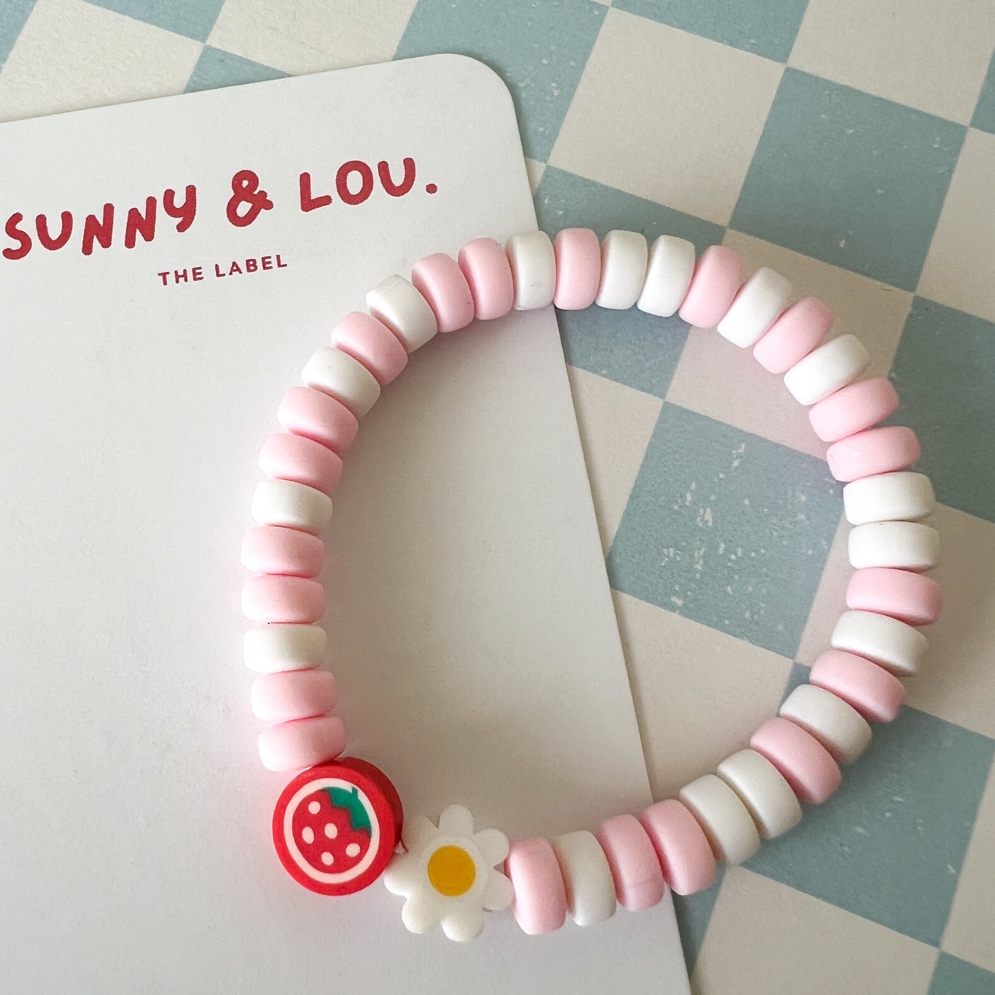 Strawberry Stacker Bracelet