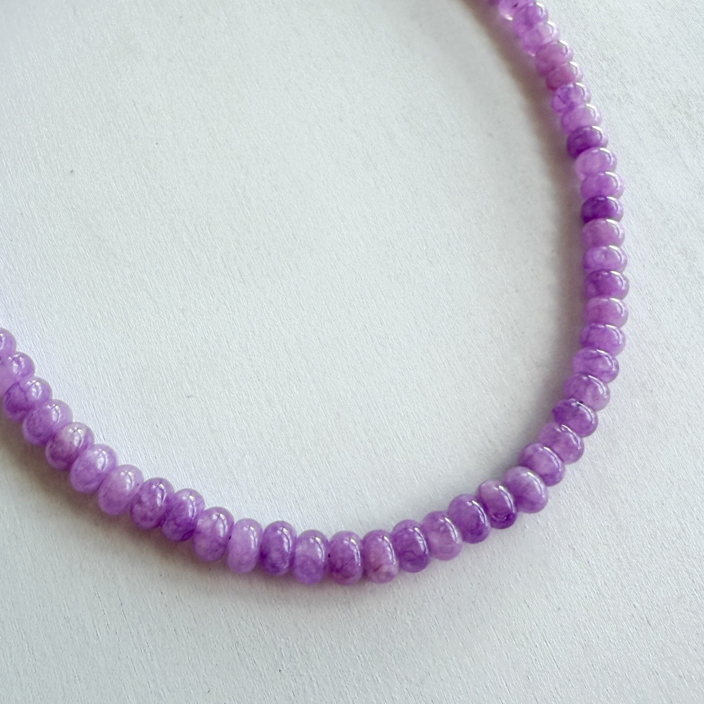 Angelite Gemstone Necklace