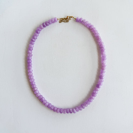 Angelite Gemstone Necklace
