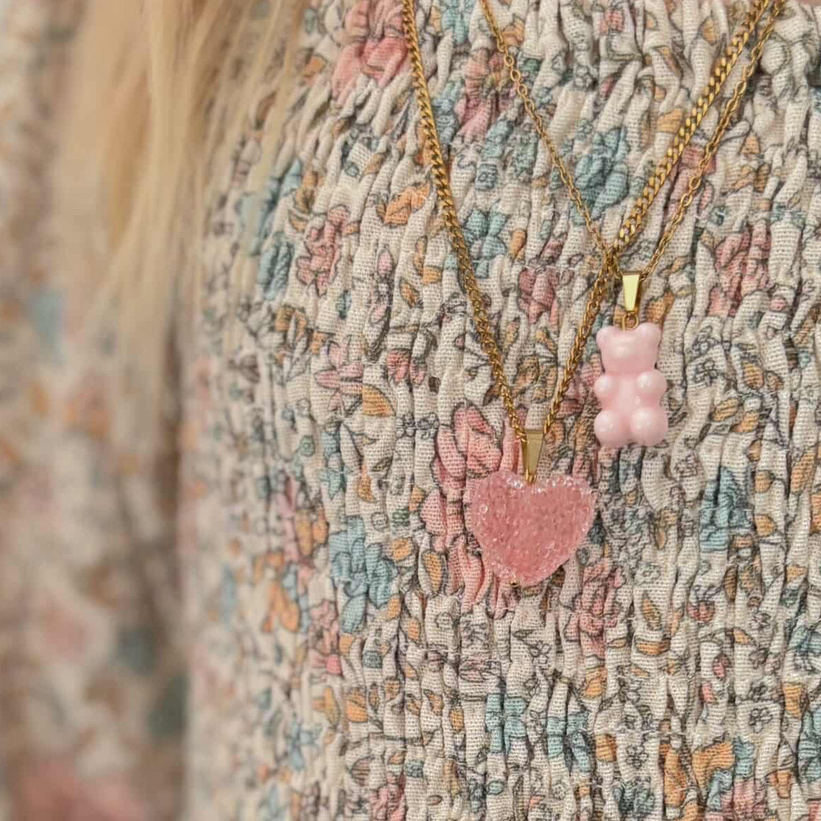 Jelly Heart Charm