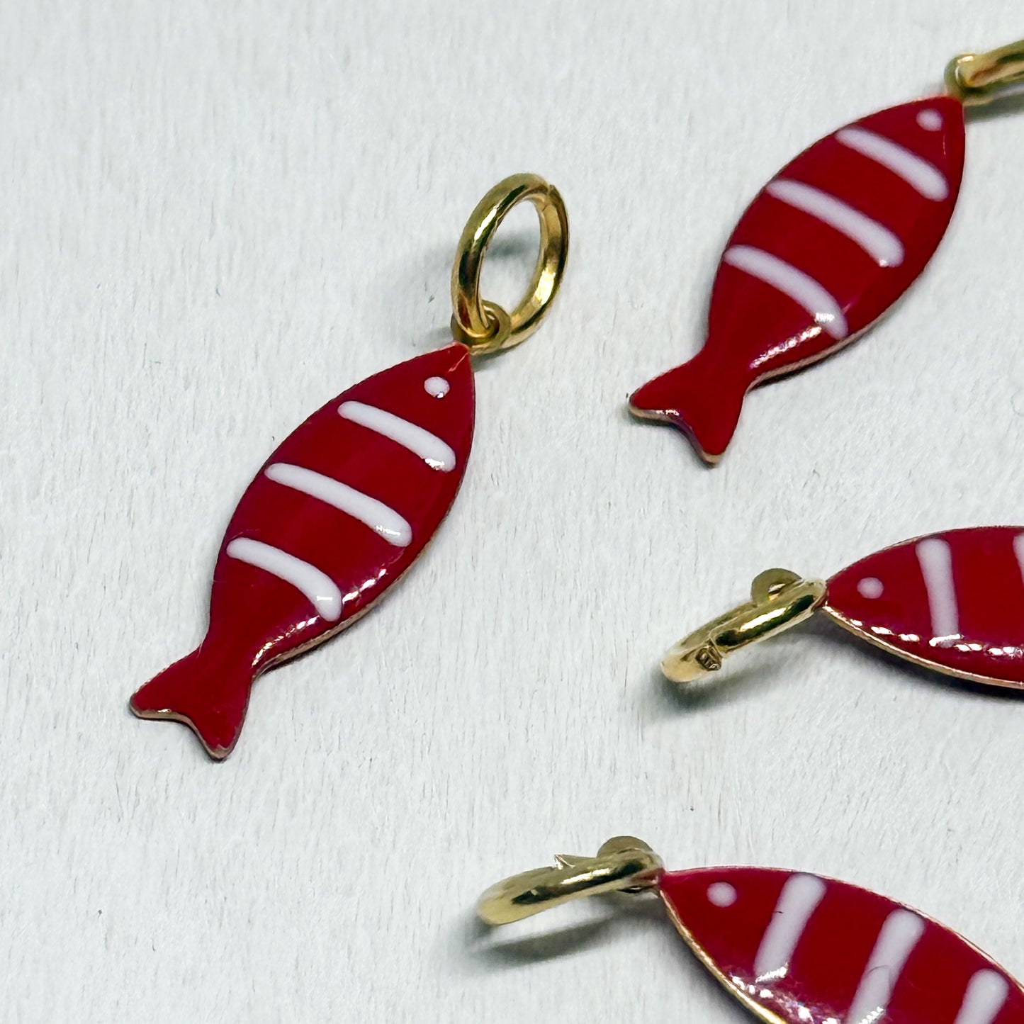 Red Fish Charm
