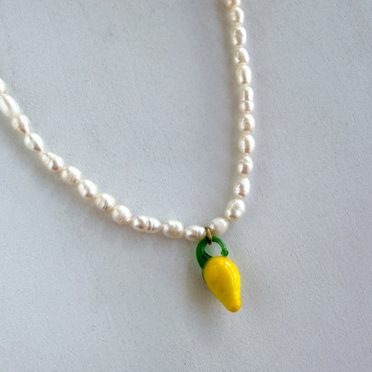 Limoncello Pearl Necklace