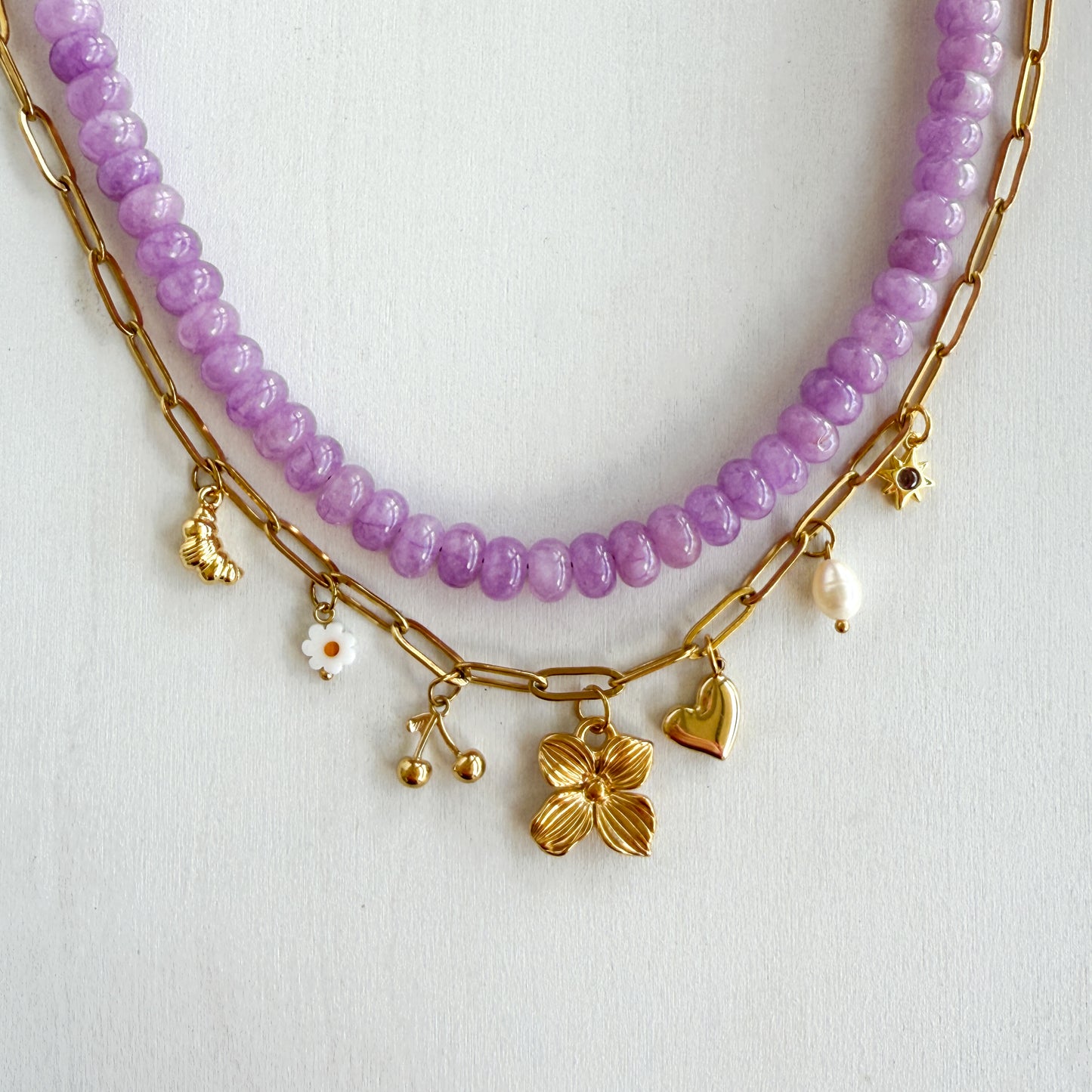 Wisteria Charm Necklace
