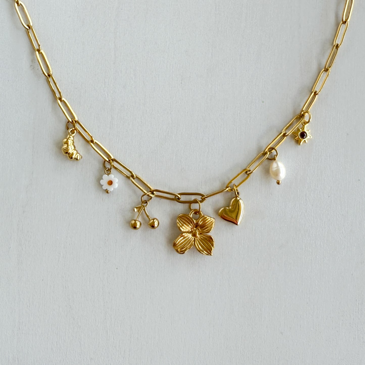 Wisteria Charm Necklace