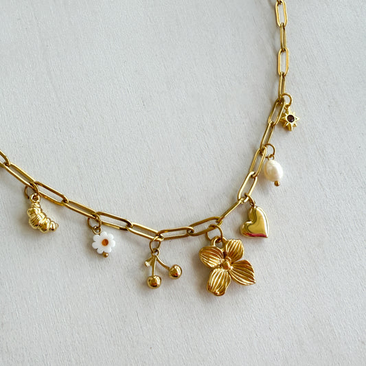 Wisteria Charm Necklace
