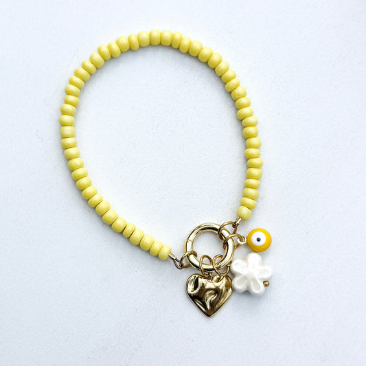 Beaded Carabiner Bracelet