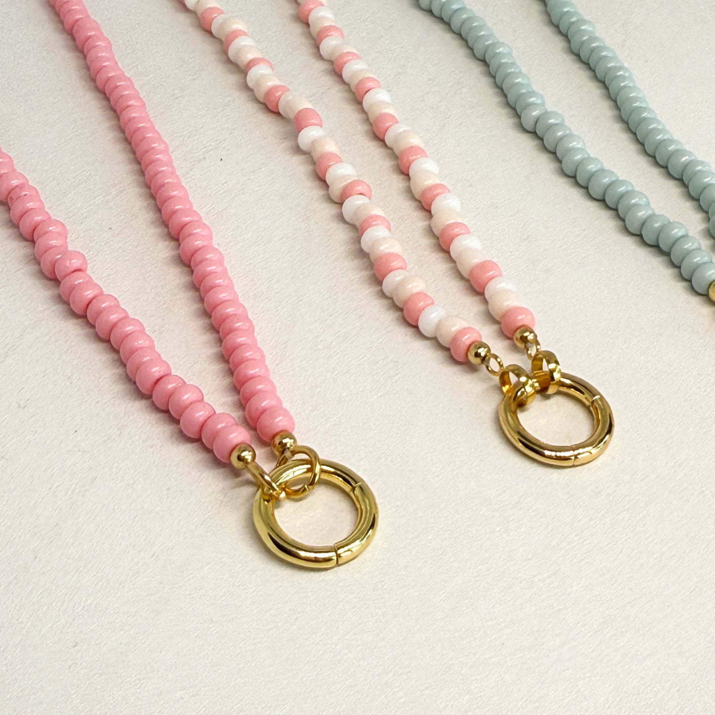 Beaded Carabiner Chain