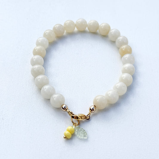 Lemon Gemstone Bracelet