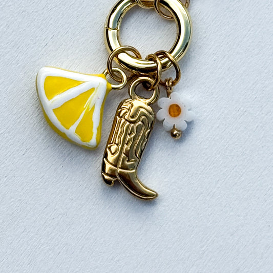 Cowgirl Boot Charm