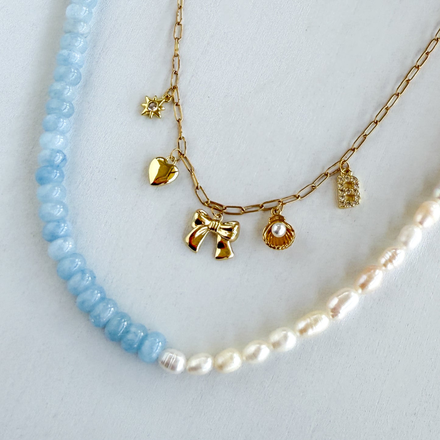 Pearl Gemstone Necklace