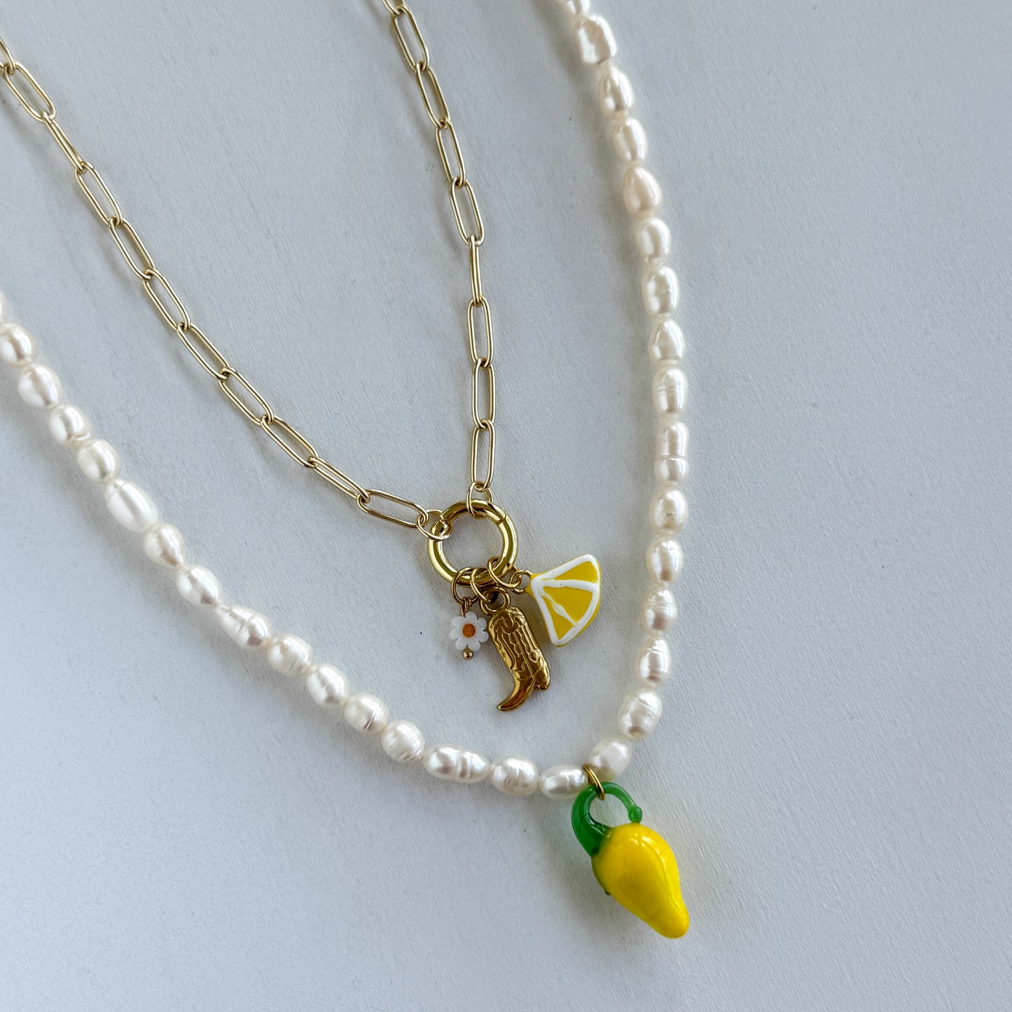 Dixie Citrus Charm Necklace