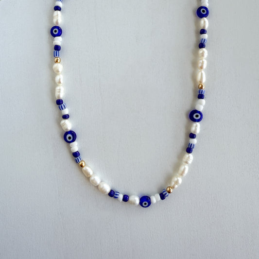 Aegean Eye Necklace