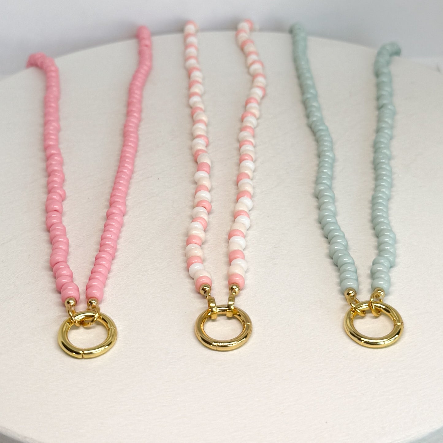 Beaded Carabiner Chain