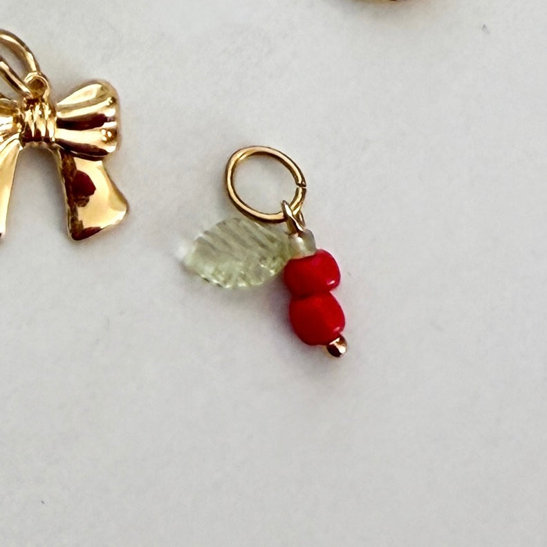 Strawberry Bead Charm