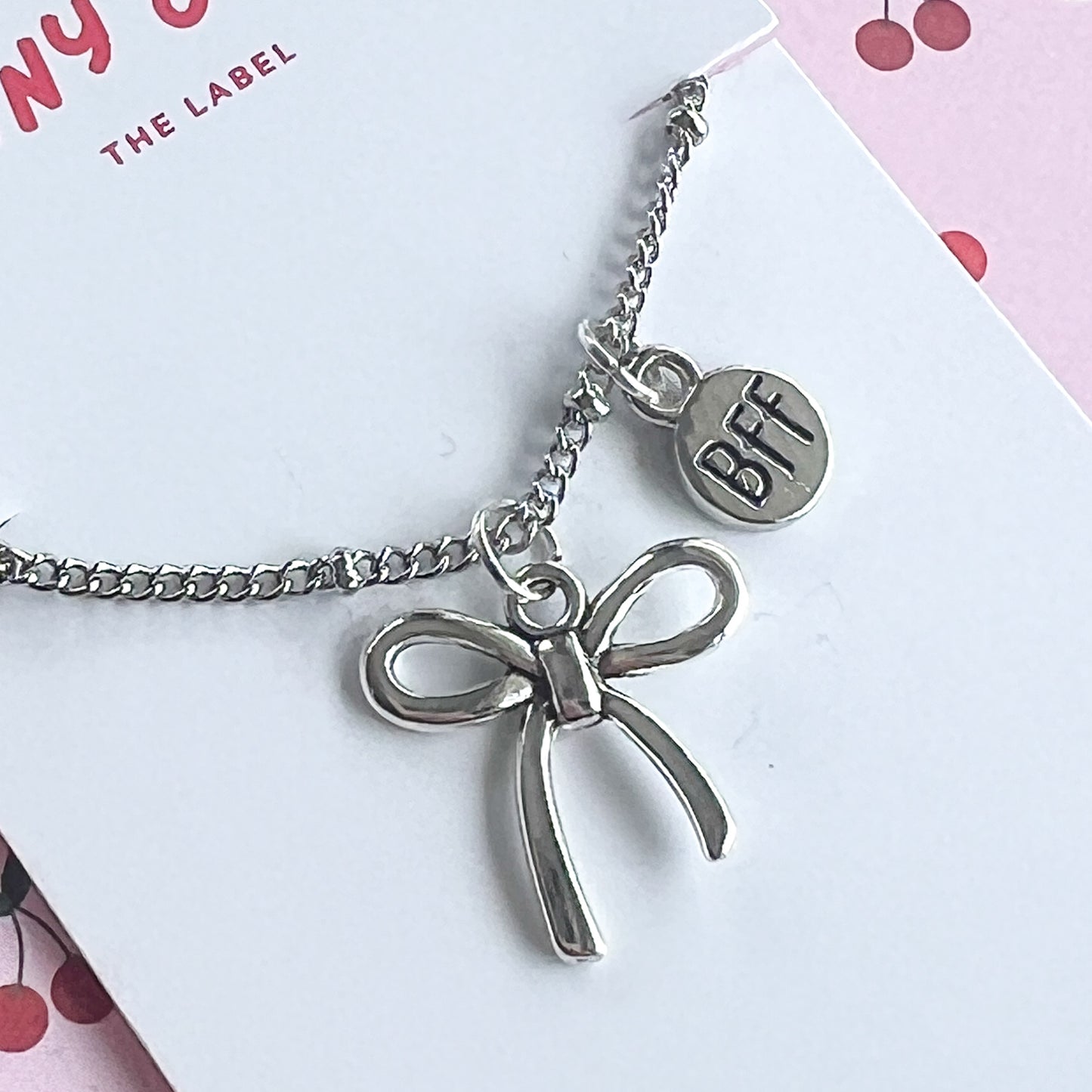 BFF Bow Necklace