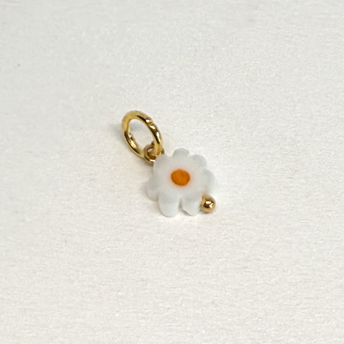 Glass Daisy Charm