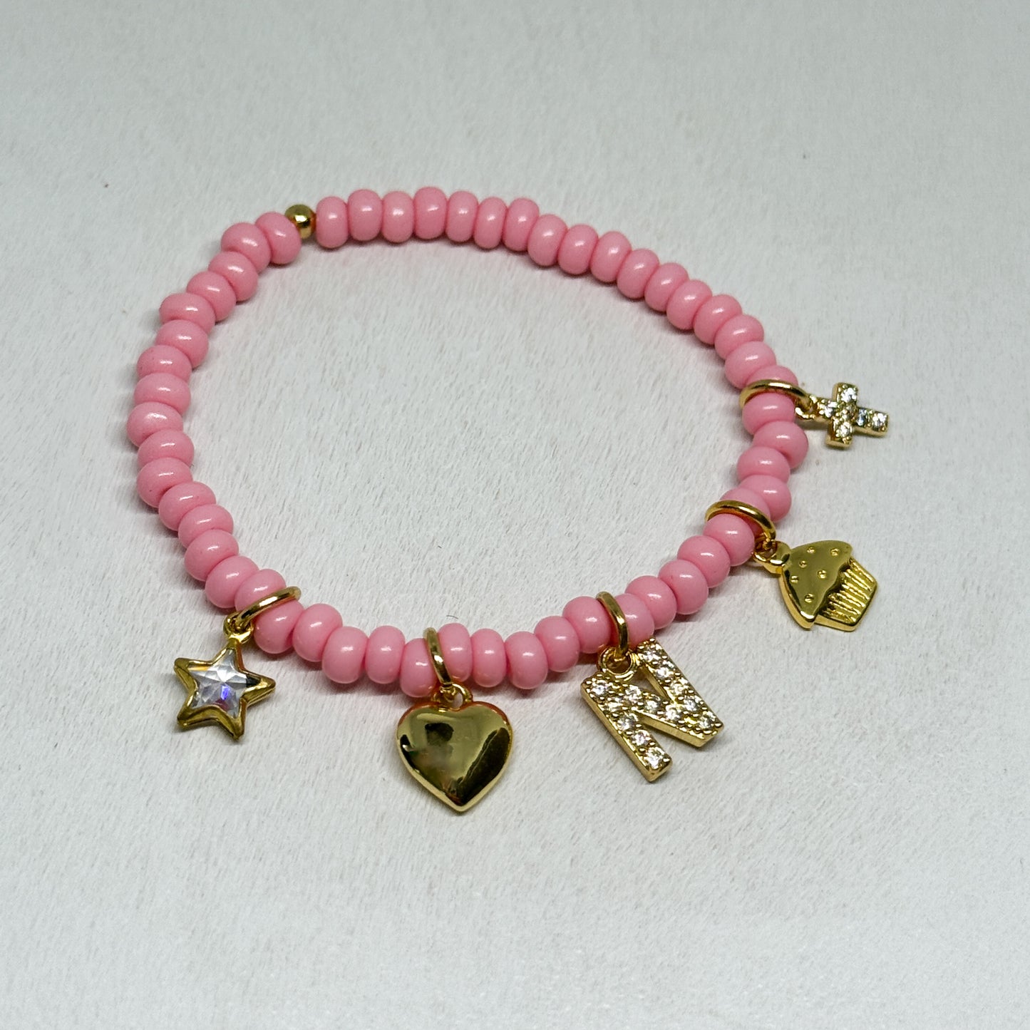Diamanté Letter Charm