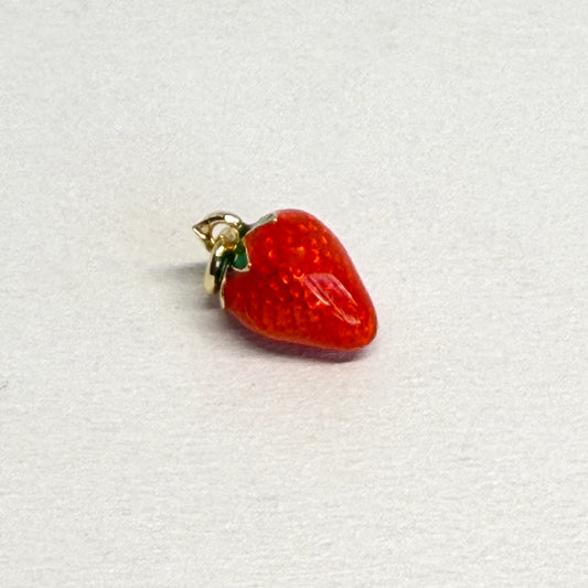 Red Strawberry Charm