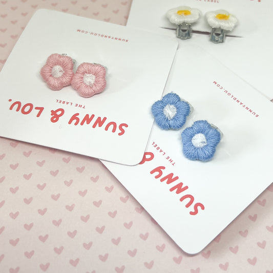 Mini Bloom Clip-on Earrings