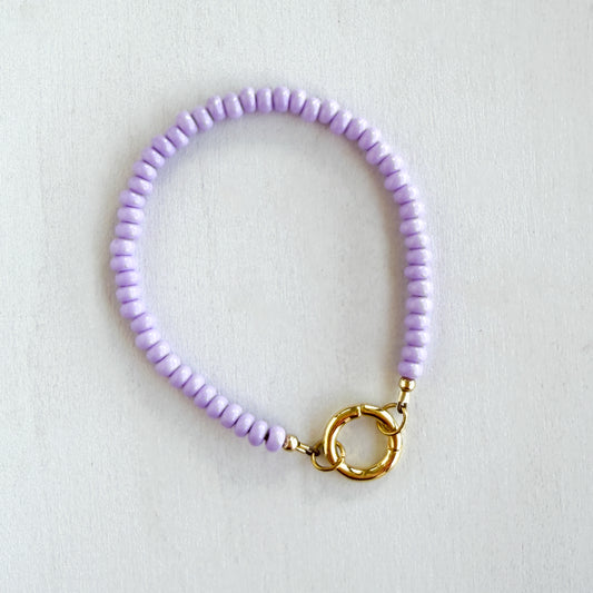 Beaded Carabiner Bracelet