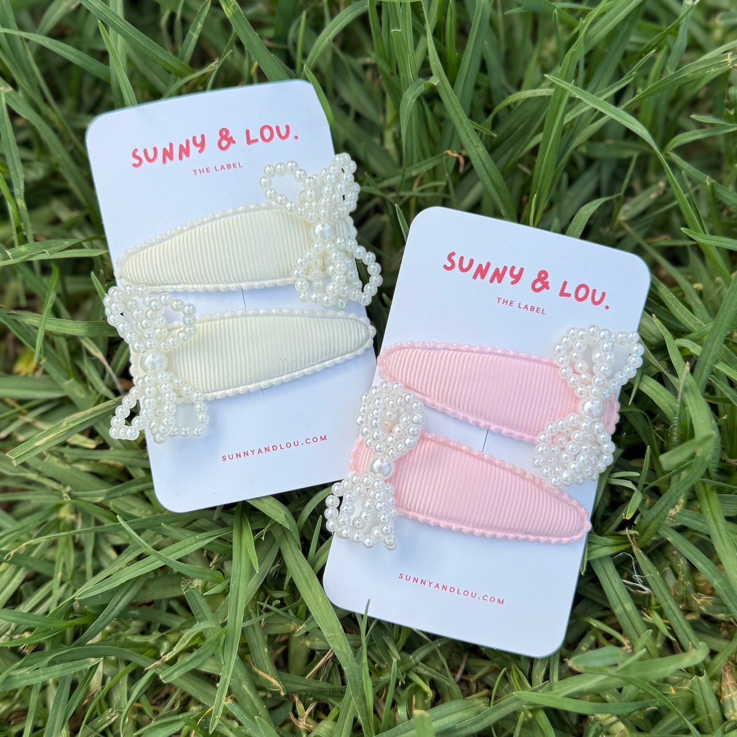 Achillea Bow Snap Clips