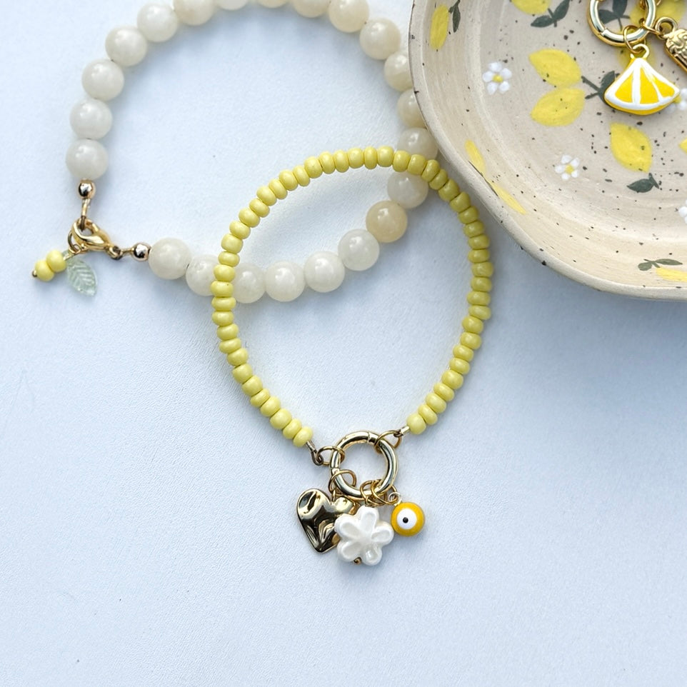 Beaded Carabiner Bracelet