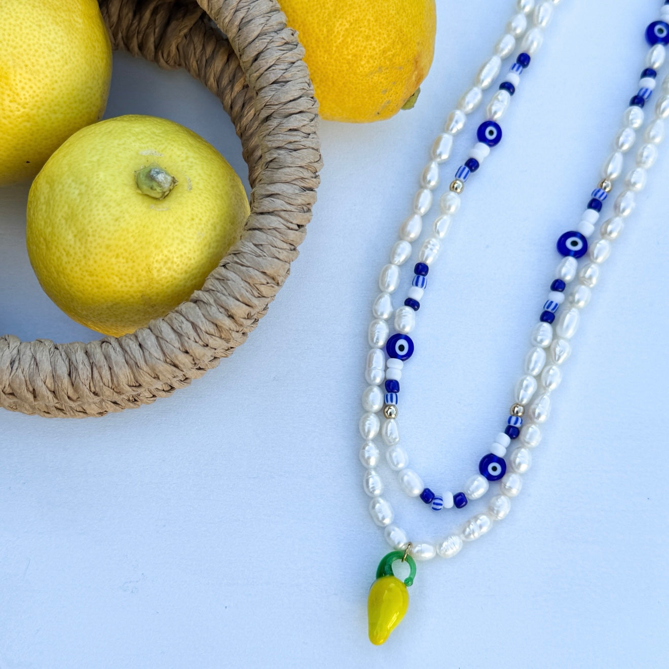 Limoncello Pearl Necklace