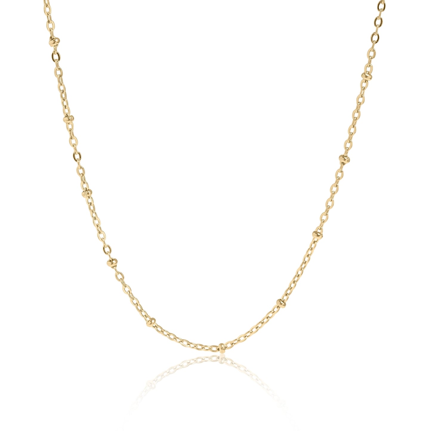 18k GP Bobble Chain (35cm)