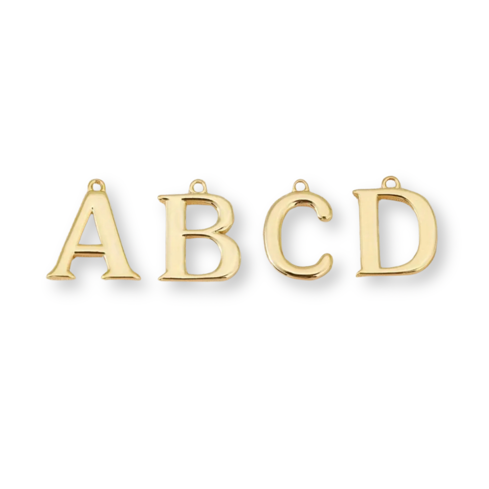 Grande Letter Charm